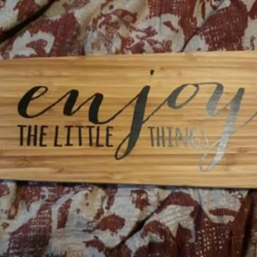 New bamboo cheese tray